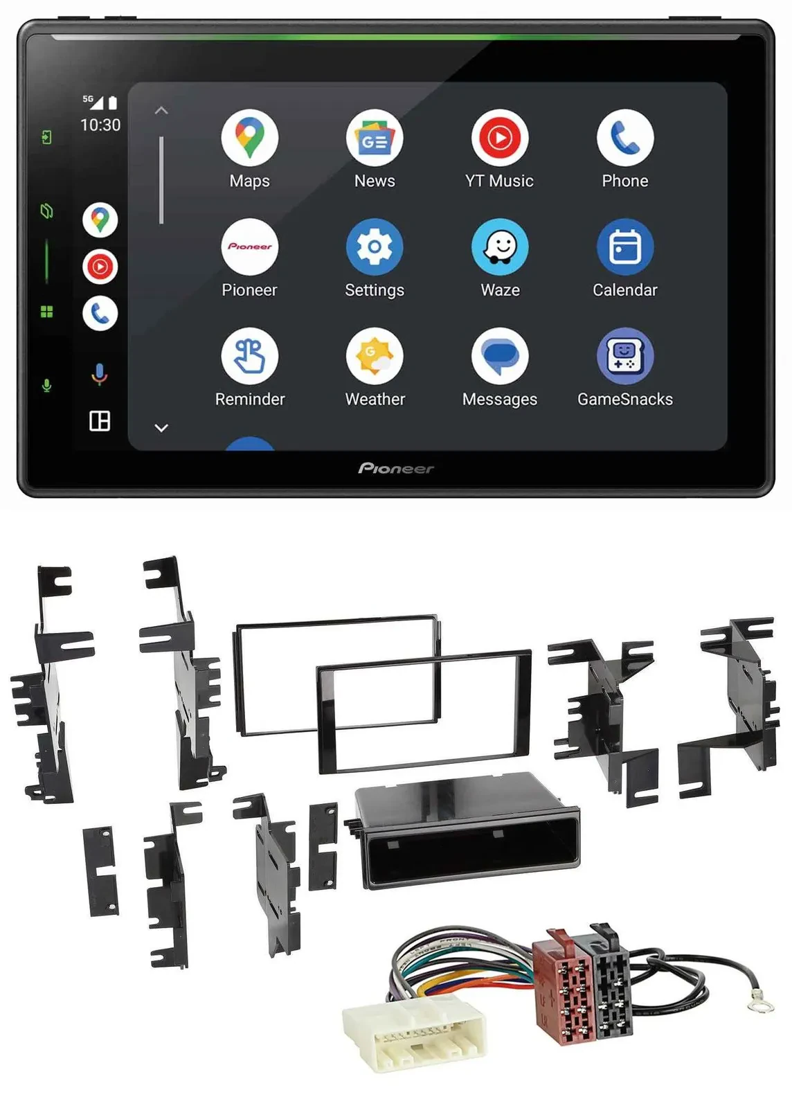 Pioneer 2DIN MP3 USB Bluetooth DAB Autoradio für Nissan Quest Rogue Titan ab 11