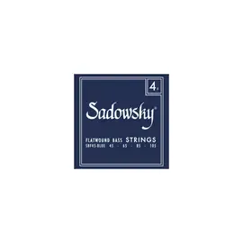 Струны для бас-гитары SADOWSKY Blue Label Stainless Steel Flatwound - 4-String 045-105