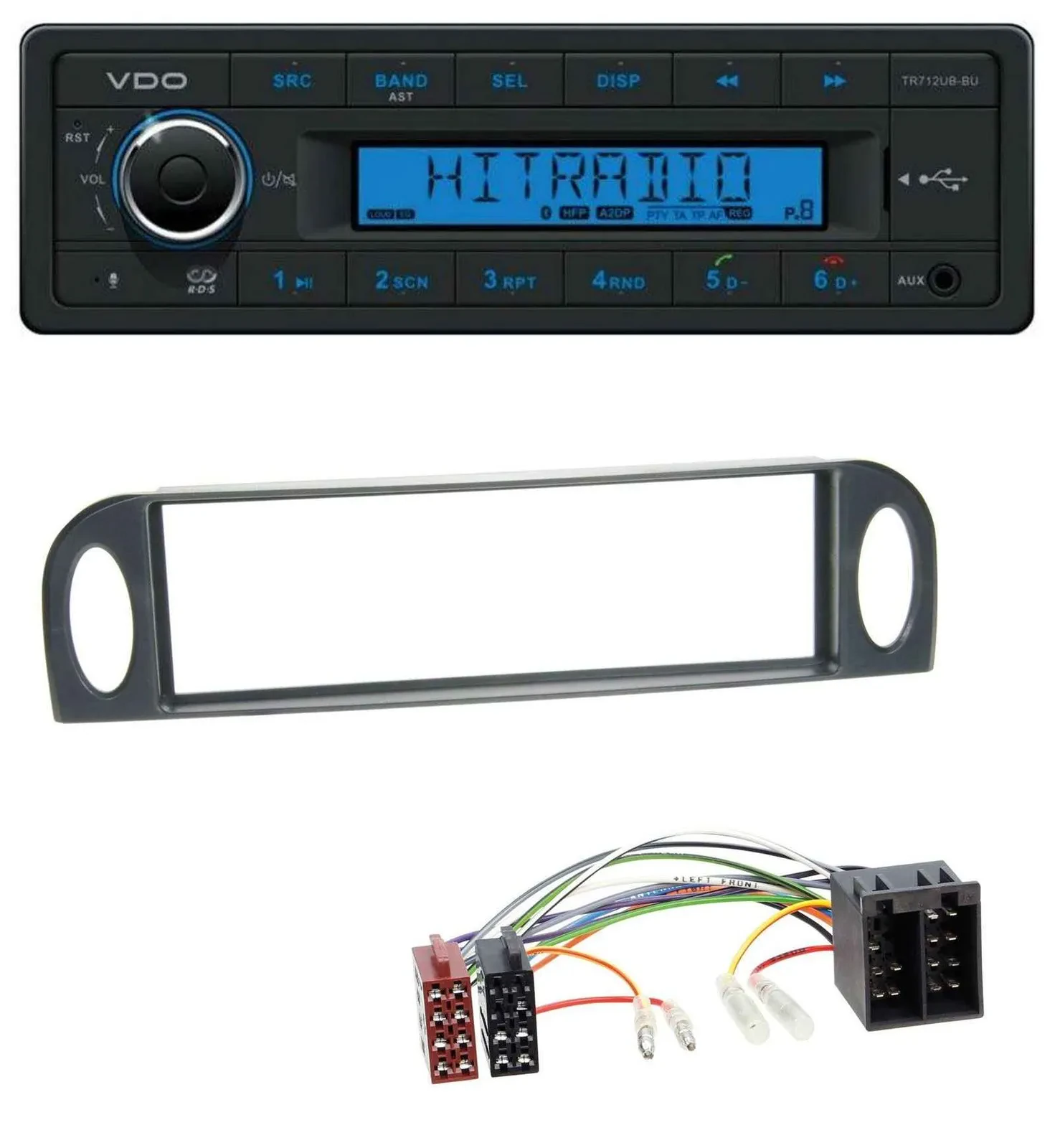 VDO Bluetooth AUX USB MP3 Autoradio für Citroen C5 (bis 2004)