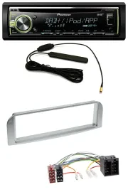 Автомагнитола для Alfa Romeo 147/GT Pioneer CD/MP3 USB DAB AUX серебристо-серая