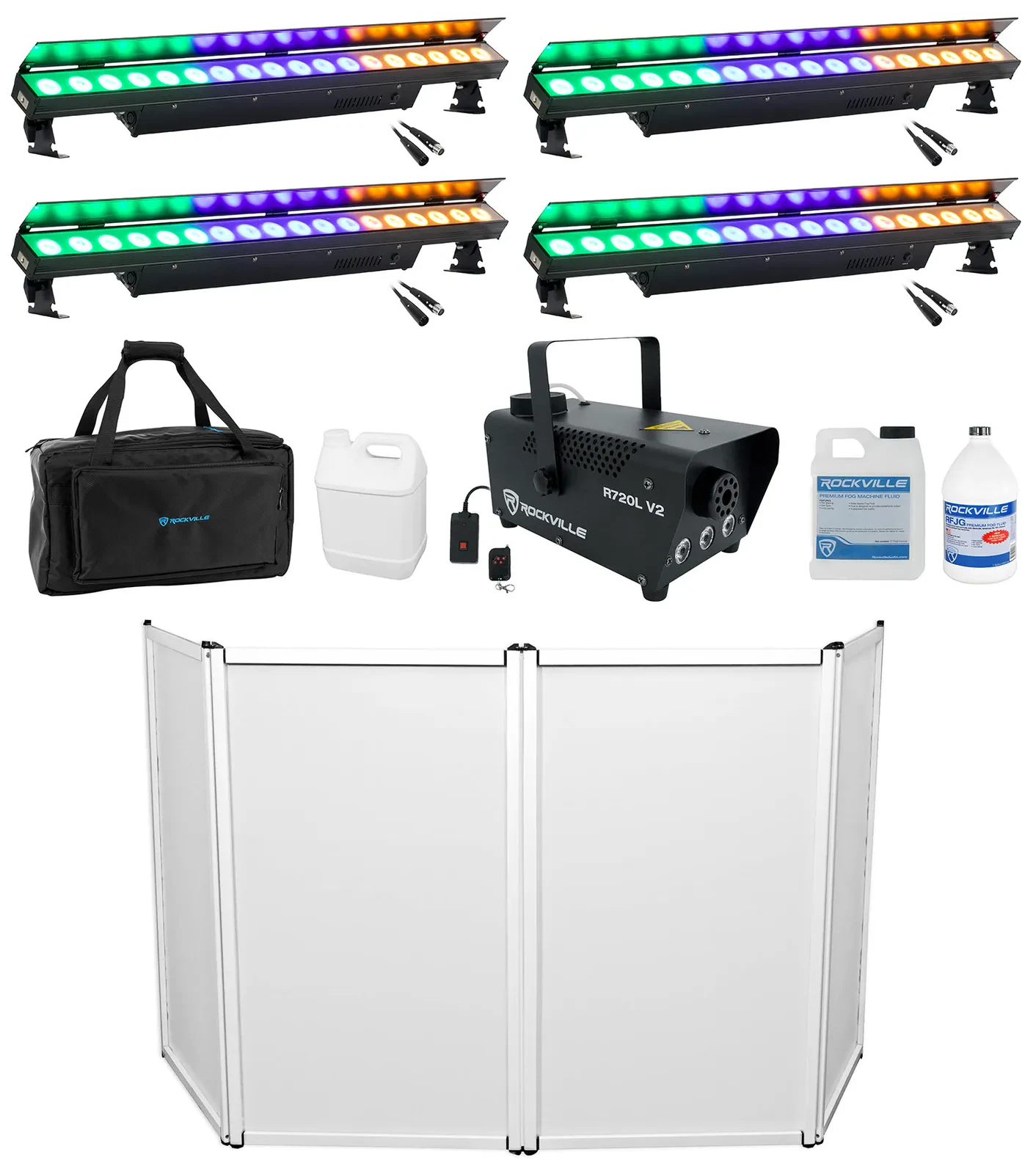 Комплект светового оборудования American DJ Ultra LB18+RFAAW+R720L V2+BAG1200-2