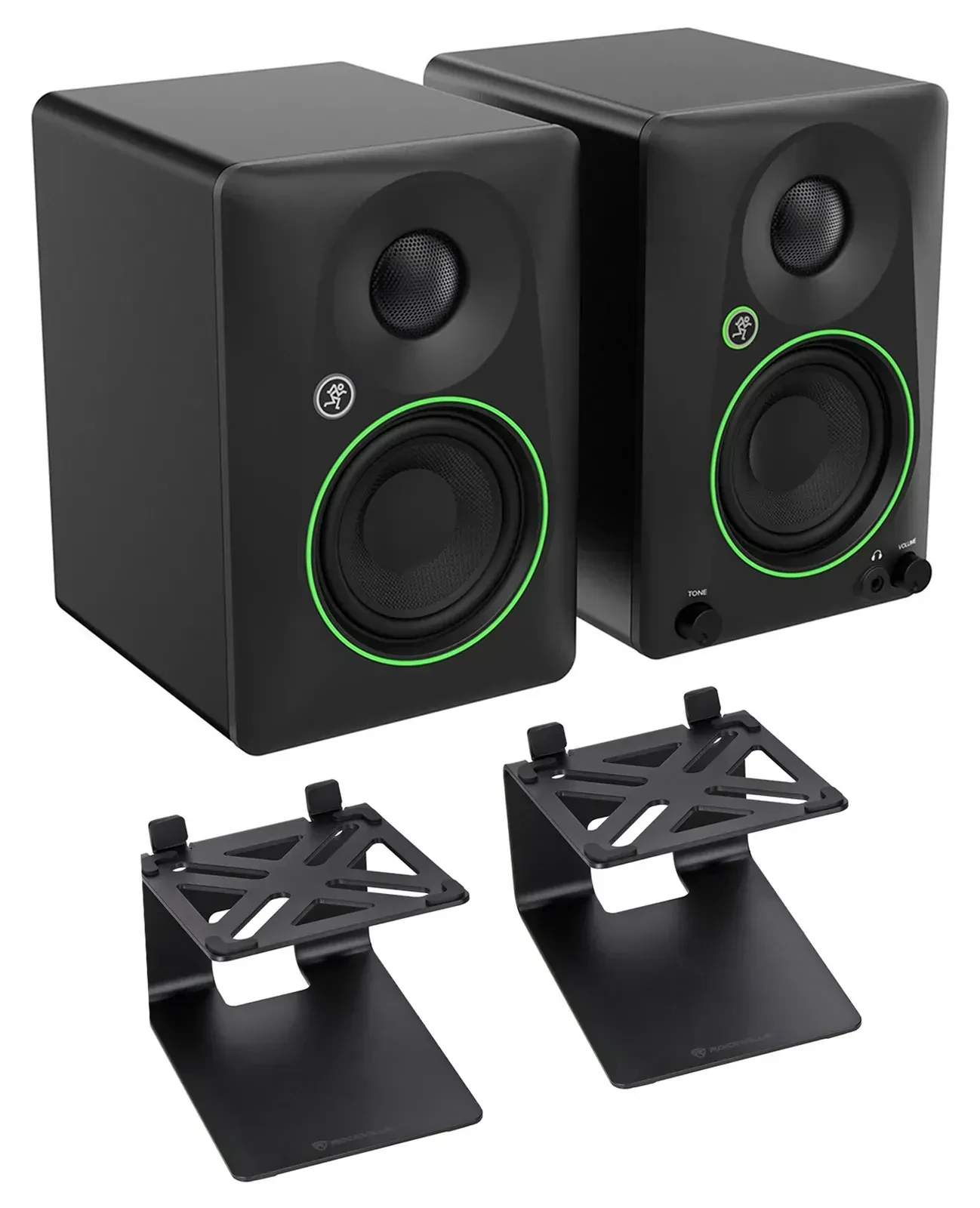 Активный студийный монитор Mackie CR3.5BT Black с подставками (пара)