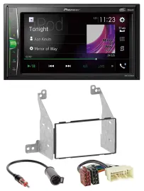 Pioneer 2DIN MP3 DAB USB Bluetooth Autoradio für Nissan Pathfinder 04-07