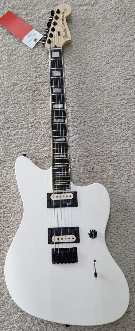 Электрогитара Fender Jim Root Jazzmaster V4 Polar White с кейсом