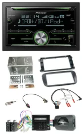 Автомагнитола Pioneer 2-DIN, Bluetooth, DAB, USB, CD, для Ford S-Max/Mondeo