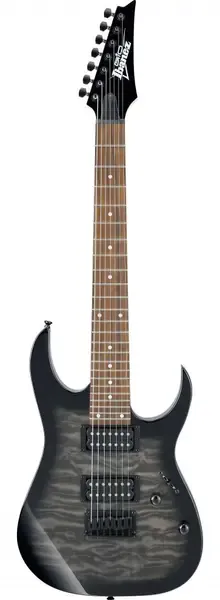 Электрогитара Ibanez GRG7221QA 7-String Transparent Black Sunburst