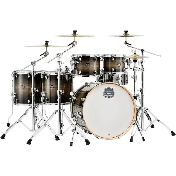 Ударная установка акустическая Mapex Armory Exotic Studioease 6-Piece Shell Pack Deep Toms 22 in. Bass Blk Dawn