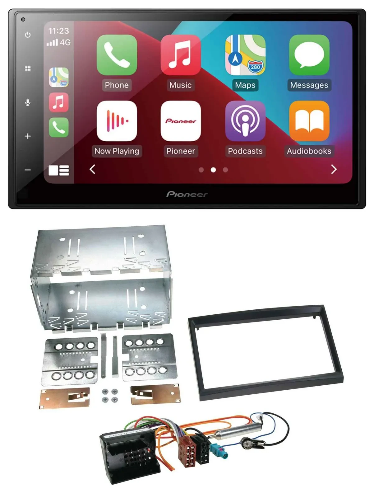 Pioneer USB MP3 DAB 2DIN Bluetooth Autoradio für Peugeot Expert 207 307 Partner