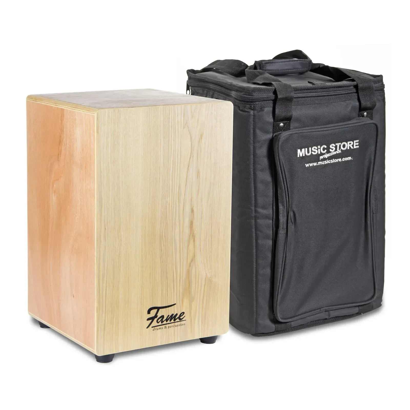 Кахон Fame Audio DRU109 Natural с чехлом