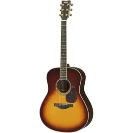 Электроакустическая гитара Yamaha LL16 ARE Solid Wood Acoustic-Electric Guitar, Brown Sunburst w/Hard Bag