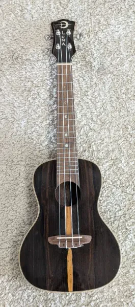 Luna Model UKE ZIRI C Exotic Ziricote Wood Concert Size Acoustic Ukulele