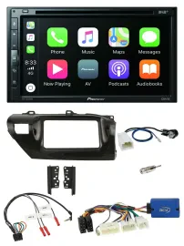 Pioneer DVD 2DIN Lenkrad DAB Bluetooth USB Autoradio für Toyota Hilux 2015-2020