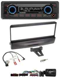 Автомагнитола Blaupunkt Bluetooth/USB/MP3 для Ford Mondeo 2000–2002, поддержка управления на руле, черная