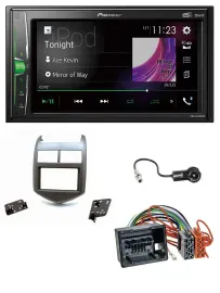 Автомагнитола для Chevrolet Aveo/Sonic (с 2011) Pioneer 2DIN MP3 DAB USB Bluetooth