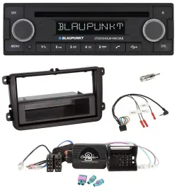 Blaupunkt Lenkrad Bluetooth DAB CD USB Autoradio für VW Passat Polo Scirocco Sha