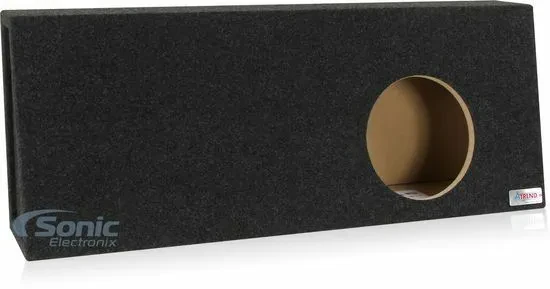 Atrend 10TKLV 10" Single Large Universal Truck Style Vented Subwoofer Enclosure