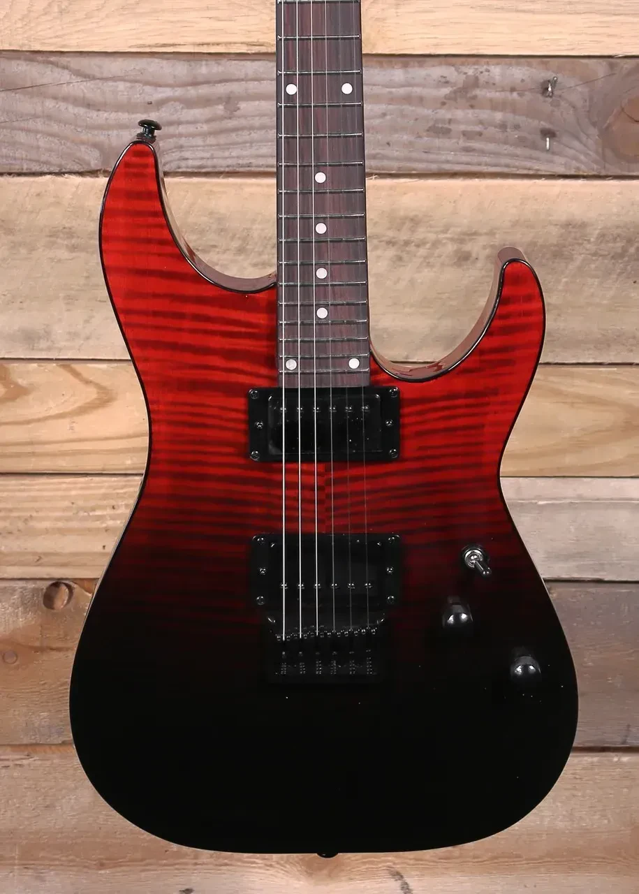 Электрогитара Schecter C-1 Standard 6-струнная, правша, Blood Burst