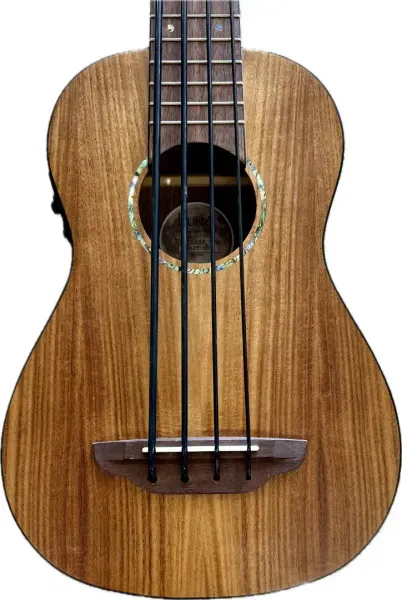 Luna UKE BARI BASS KOA Acoustic Electric 4-String Bari-Bass Ukulele with Gig Bag