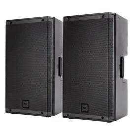 RCF ART 812-A 12" Portable 2-Way Active Powered DJ Pro Audio Speaker Pair