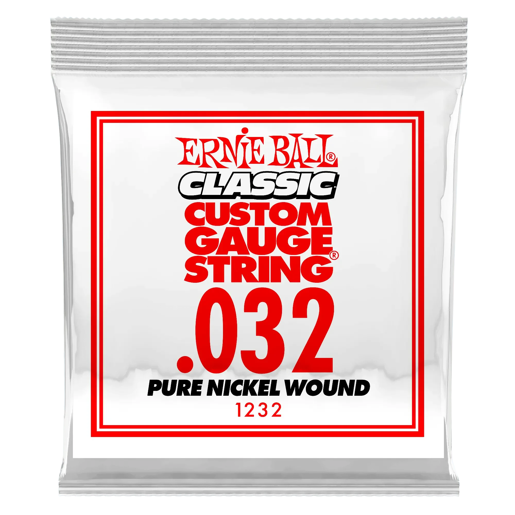 Струна для электрогитары Ernie Ball P01232, никель, калибр 32