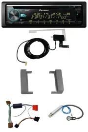 Pioneer MP3 AUX CD USB DAB Autoradio für Audi A2 A3 8L A4 B5 TT 99-06 Aktivsyste