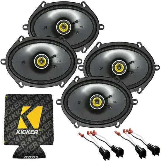 Автомобильные динамики для Ford F-150 (1999–2014) Kicker CS Series (набор) с Koozie