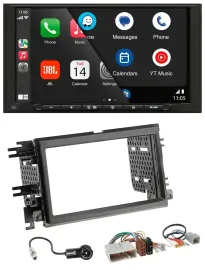 JBL USB 2DIN MP3 Bluetooth AUX Autoradio für Ford Mustang F 150 04-09