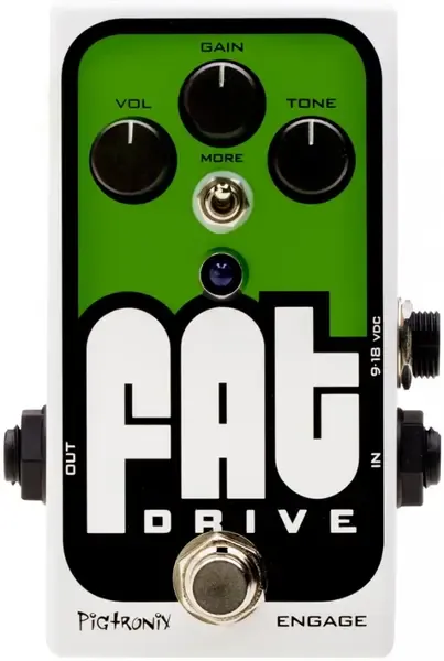 Педаль эффектов для электрогитары Pigtronix FAT Analog Drive Distortion