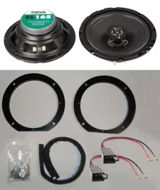 ACV 16,5cm 100Watt 2-Wege Lautsprecher für Lada Kalina 05-13 Heck Auto Boxen