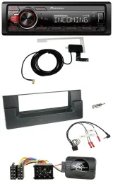 Автомагнитола для BMW 5 Series E39 1996–2004 Pioneer Bluetooth DAB USB поддержка кнопок на руле
