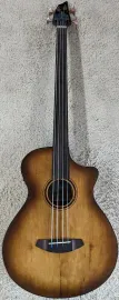 Breedlove Pursuit Exotic S Concerto Fretless Acoustic Electric Bass Guitar