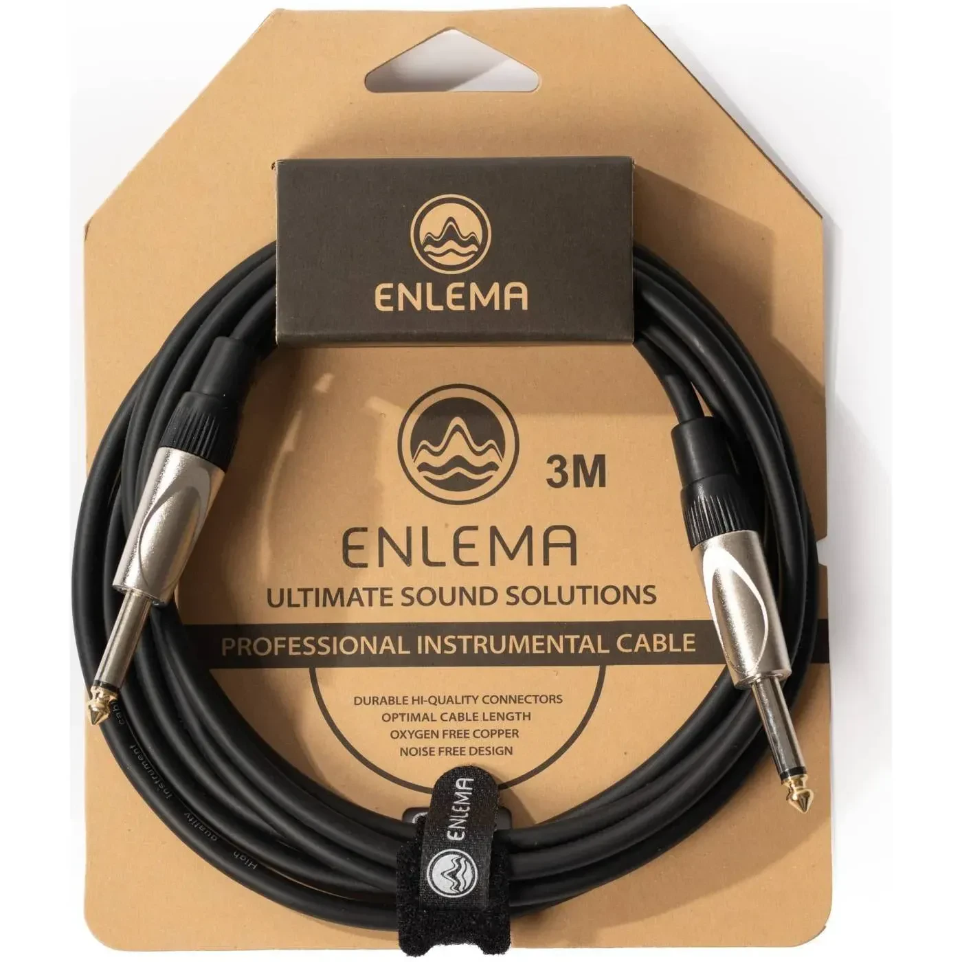 Инструментальный кабель ENLEMA J3 Standard Black 3 м