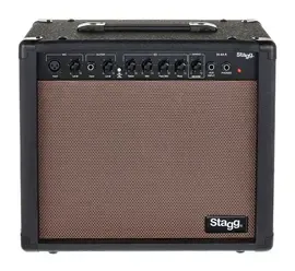 Комбо-усилитель для акустической гитары Stagg 20 AA R 20 Вт, ревер.