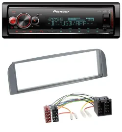 Автомагнитола Pioneer Bluetooth USB MP3 DAB для Alfa Romeo 147/GT антрацит