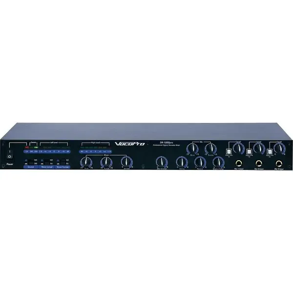 Микшер для караоке VocoPro DA-1000PRO 3-Channel Karaoke Mixer