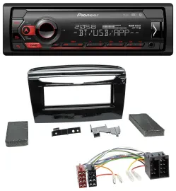 Автомагнитола Pioneer MP3/USB/DAB/Bluetooth для Lancia Y (с 2012), черный глянец