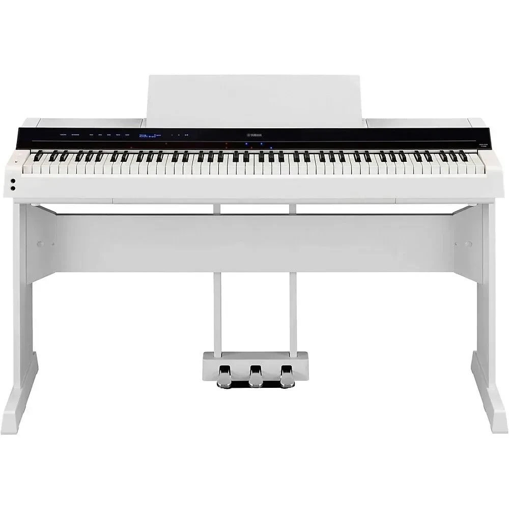 Цифровое пианино Yamaha P-S500 88 клавиш, белый, с подставкой L-300 и тройной педалью LP-1