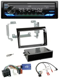 Автомагнитола для Fiat Ducato (2008–2011) JVC Bluetooth DAB USB, поддержка управления с руля