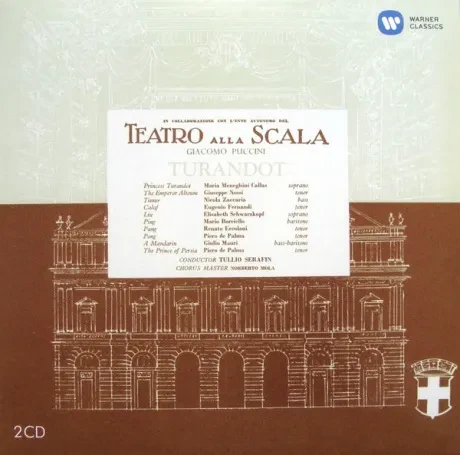 MARIA MENEGHINI-CALLAS, GIUSEPPE NESSI, TULLIO SERAFIN - Puccini: Turandot (2CD)