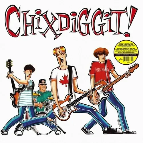 Виниловая пластинка Chixdiggit - Chixdiggit [New Vinyl LP] Colored Vinyl, Ltd Ed