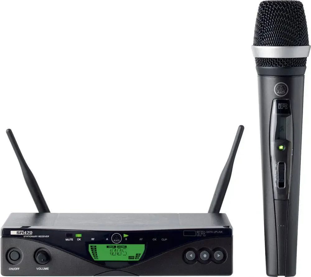 Аналоговая радиосистема с ручным микрофоном AKG WMS470 C5 SET BD9 (600.1-630.5МГц)