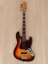 Бас-гитара Fender Jazz Bass JJ Sunburst w/case USA 1972