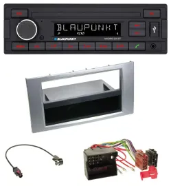 Blaupunkt USB AUX Bluetooth MP3 Autoradio für Ford Kuga Fusion Transit 05-12 sil