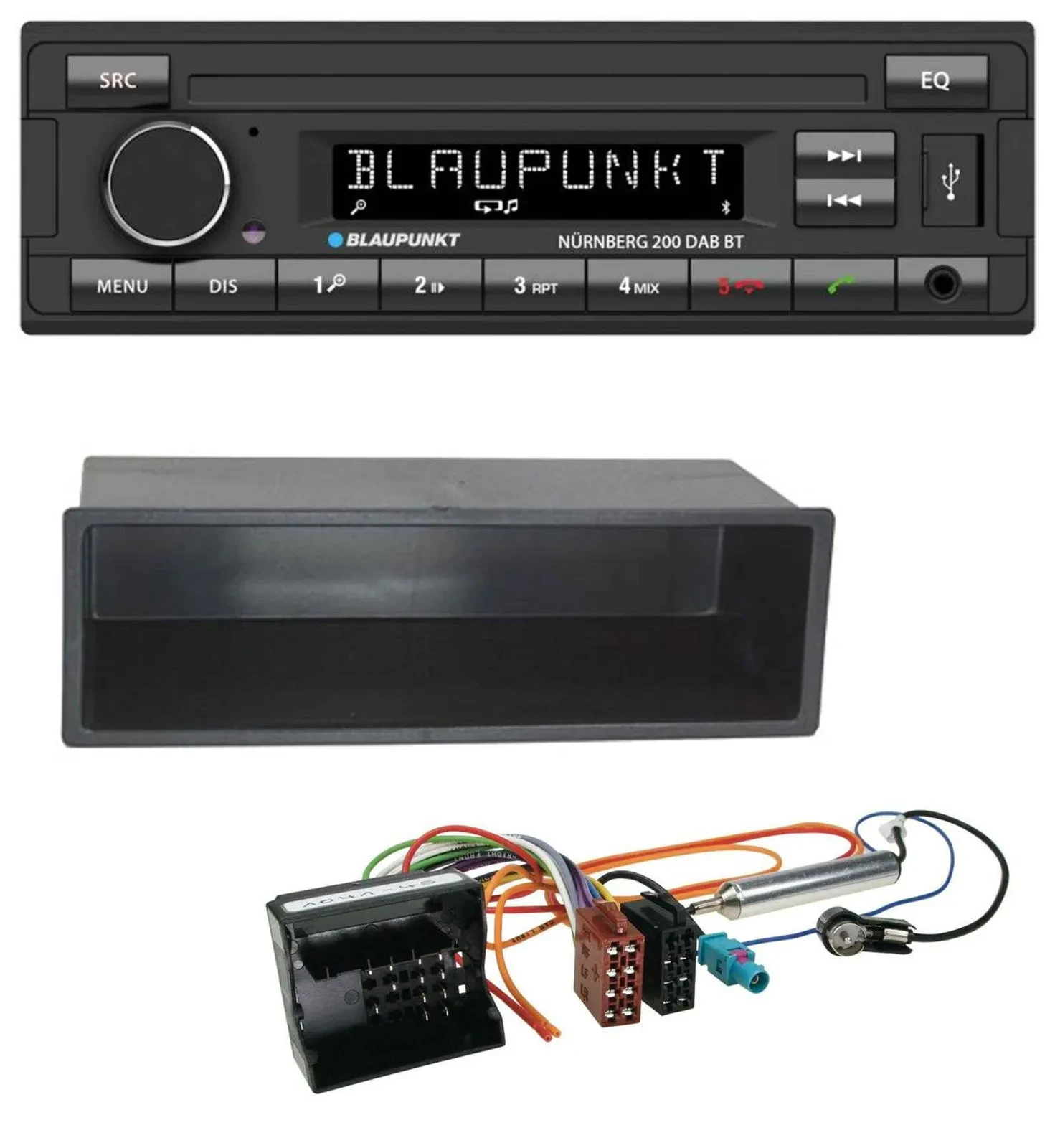 Blaupunkt USB DAB MP3 Bluetooth Autoradio für Peugeot 207 307 Expert Partner
