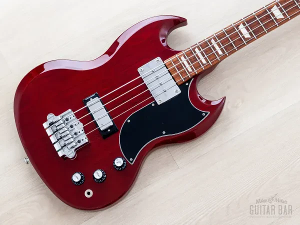 Gibson SG Standard Bass Vintage Reissue EB-3 2018 с кейсом Yamano