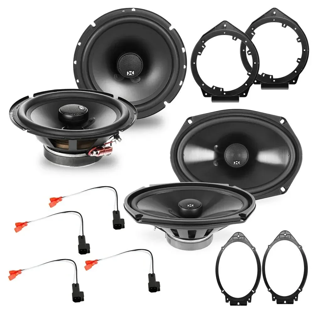 Комплект автоакустики для Chevrolet Traverse (2018) NVX 2018 Chevy Traverse Premium Factory Speaker Upgrade Package (набор)