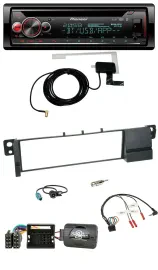 Автомагнитола Pioneer DAB CD USB Bluetooth для BMW 3 Series E46 2001–2007 Quadlock, поддержка управления на руле