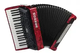 Аккордеон 7/8 HOHNER Bravo III 80 red