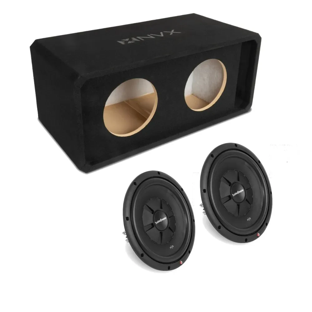 Сабвуфер пассивный для авто NVX NE102P 10", slot ported, 3/4" MDF (набор)