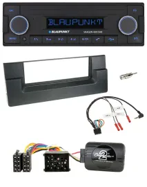 Blaupunkt DAB USB Bluetooth Lenkrad Autoradio für BMW 5er E39 1996-2004 Aktivsys